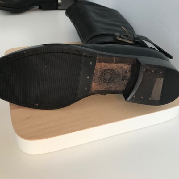 🆕 Buttero| Made in Italy Black Leather Riding Boots Size 38 Brand new - Picture 12 of 16